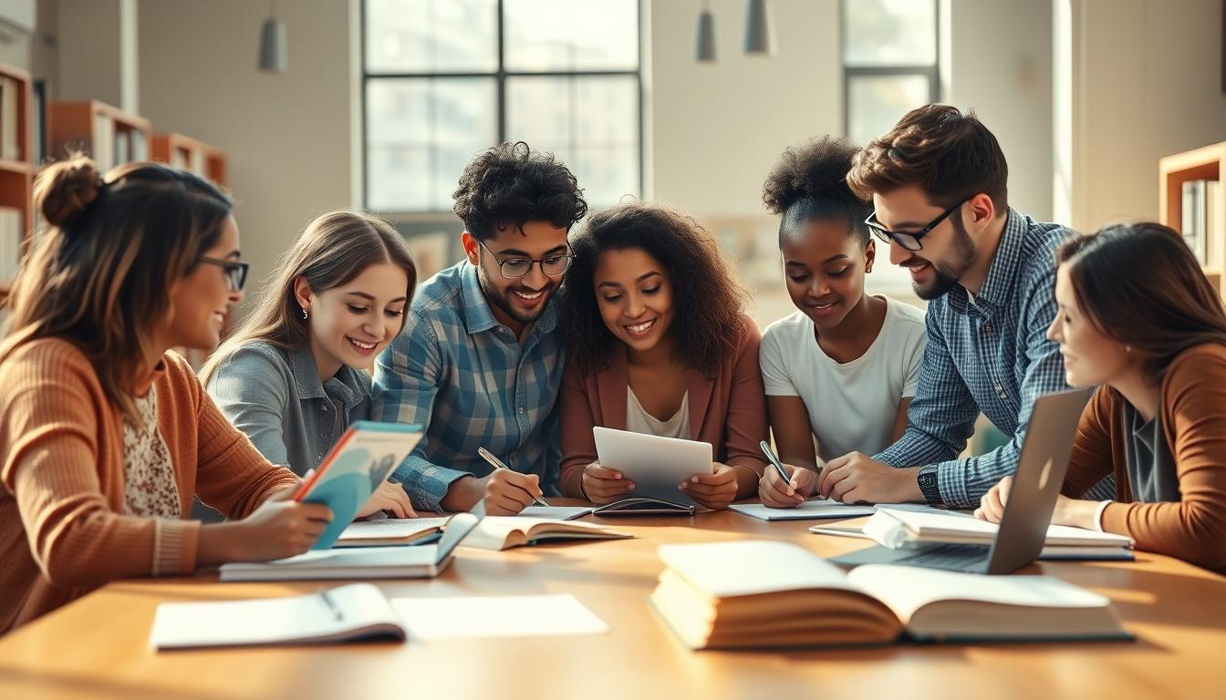 University campus and scholarly atmosphere in Amsterdam